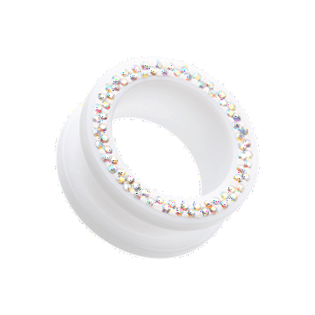 

Multi-Sprinkle Dot Neon Acrylic Flesh Tunnel Ear Gauge Plug