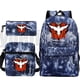 thumbnail image 2 of 3 Pcs/Set Free Fire Garena Backpack for School Teenagers Girls Unisex Galaxy Cartoon Bookbag Large Capacity Anime Canvas Mochila, 2 of 4