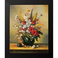 thumbnail image 2 of Pila 15x18 Black Modern Framed Museum Art Print Titled - BOUQUET MUNICH SCHOOL I, 2 of 5