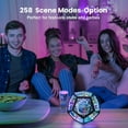 thumbnail image 6 of illuminate your room with a magical Color Art Light, Infinity Mirror Light Infinite Dodecahedron for Gaming Room Bedroom Decor Desk Table Lamp Unique Colorful Mood Changing Ambient Night Lighting lamp, 6 of 7