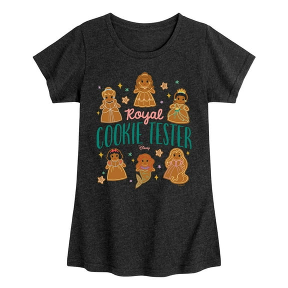 Disney Princess - Royal Cookie Tester - Youth Girls Short Sleeve T-shirt