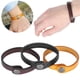 thumbnail image 5 of Pulsera de cuero punk pulsera de cuero ajustable ligera y compacta duradera para amigos de cumpleaños ANGGREK Otros, 5 of 8