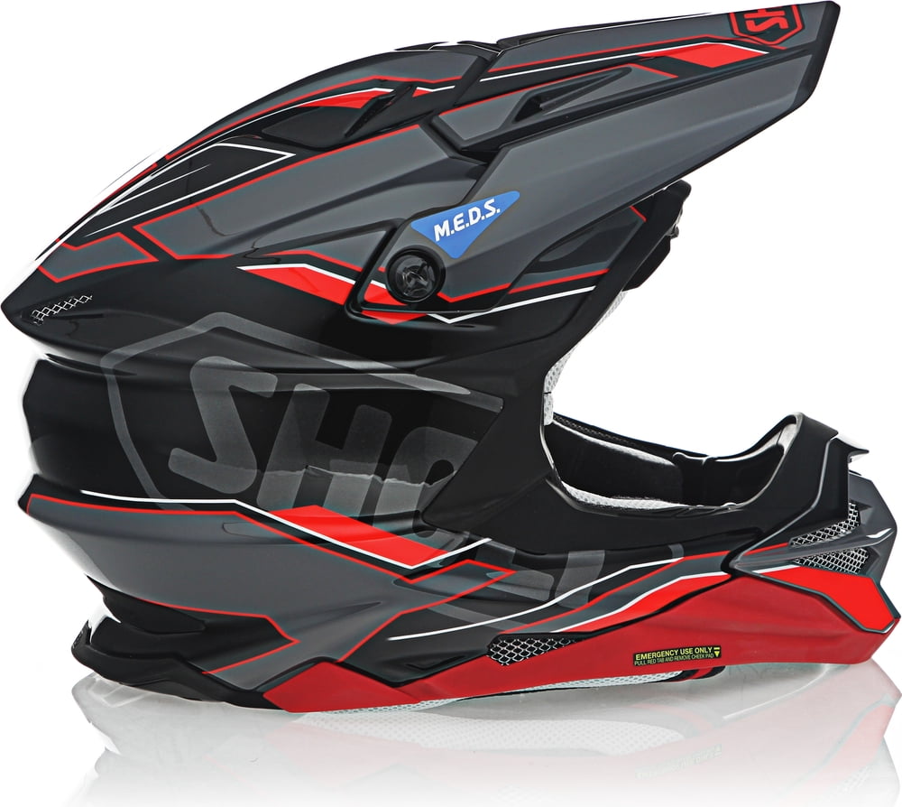 Shoei VFX-EVO Allegiant Helmet TC-3 Blue/Hi-Viz Yellow