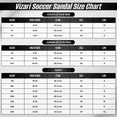 thumbnail image 6 of Vizari Kids SS' Soccer Slide Sandals For Boys and Girls (Blue, Big Kid 4), 6 of 8