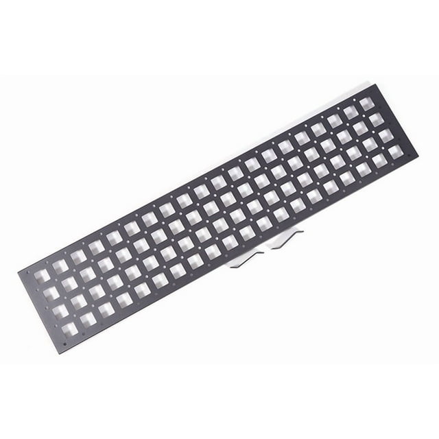Dee Zee Molle Cargo Panel DZ712 Use To Store Flashlights/Fire Extinguisher/Jumper Cables; Under Seat Mount; Powder Coated; Black; Steel; With Hardware