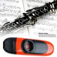 thumbnail image 3 of Electric Kazoo with Pickup, 11cm Professional Metal Kazoo with 5 Pcs Extra Membranes, Resin Small Portable Kazoo Set Musical Instruments for Performance Kids Adults Music Lovers, 3 of 7