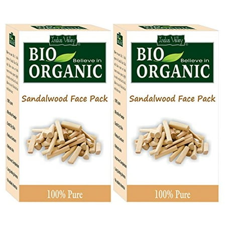 Indus Valley Organic Sandalwood Face Pack 200g (Best Sandalwood Face Pack)