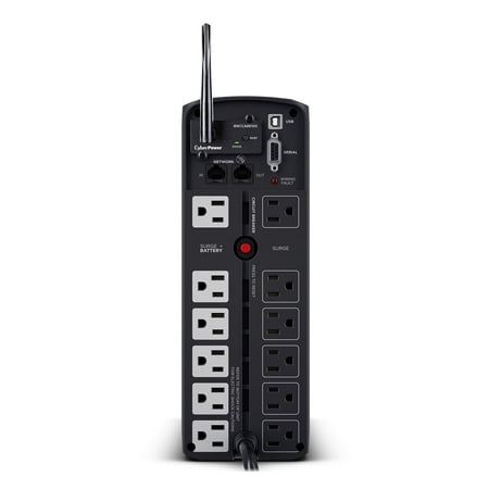 CyberPower - PFC Sinewave Series 1500VA Battery Back-Up System - Black