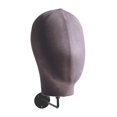 thumbnail image 3 of Cabeza de Maniquí Yinane Soporte de Exhibición de Gorras Peluca Sombreros Gris, 3 of 8