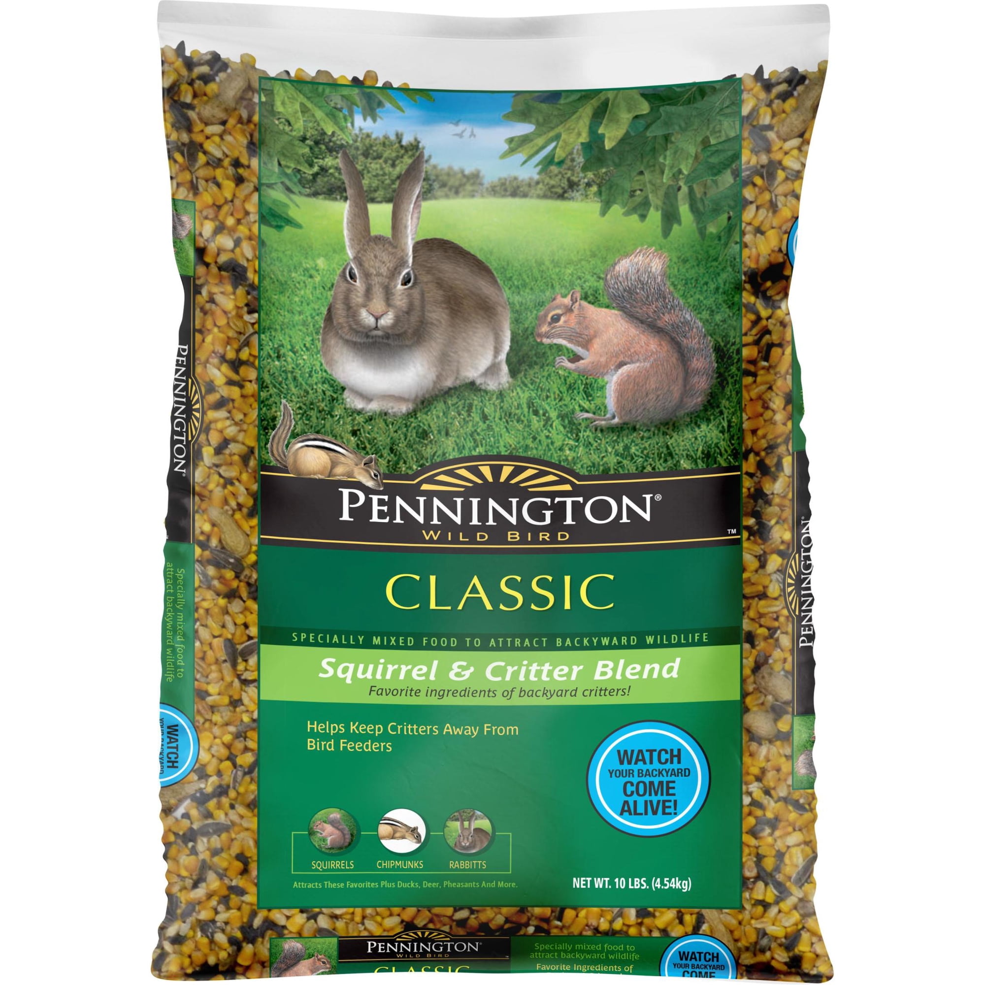 Pennington, Year-Round, Squirrel and Wildlife Food, 10 lb. Bag, Dry, 1 Pack