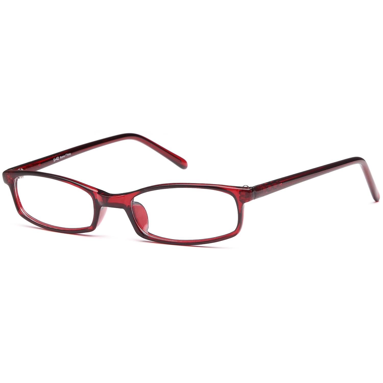 Unisex Eyeglasses 49 18 140 Burgundy Plastic
