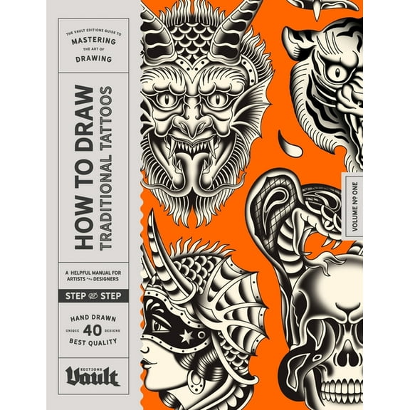 How to Draw Traditional Tattoos, (Paperback)