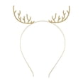 thumbnail image 1 of Diadema con astas CUTICAT Diademas navideñas con diamantes de imitación dorado, 1 of 8