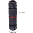 thumbnail image 5 of Waterproof Electrical Wire, Waterproof Junction Box Outdoor Cable Connector, 10Pcs Ip68 Waterproof Electrical Cable Connector 3 Pin Outdoor Power Sock, 5 of 5