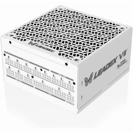 Super Flower SF-850F14XG WH Leadex VII XG 850W 80 Plus Gold Cybenetics Platinum Full Modular ATX 3.1 & PCIe 5.0 12VHPWR Cable Power Supply, White