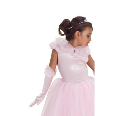 Pink Princess Gloves Child Halloween Costume Accessory