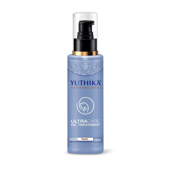 Yuthika UltraCare Hair Oil for Dry, Damaged & Frizzy Hairs | Men & Women | 100ml / 3.38 Oz