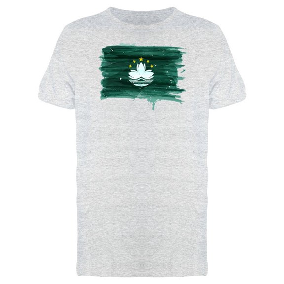 Brush Painting Of Macau Tee Men's -Image by Shutterstock