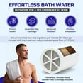thumbnail image 3 of Crystal Quest Luxury Handheld Shower Power Filtration System - White -  | 1.25-2.5 GPM | Reversible Cartridge | Great for Dechlorination, 3 of 6