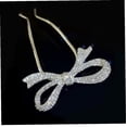thumbnail image 3 of Horquilla con lazo, pasadores de diamantes de imitación, joyas para el cabello para mujer, accesorios Vintage para el cabello, Clip para el cabello con diamantes de imitación, broche para el, 3 of 5