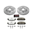 thumbnail image 3 of PowerStop Front Z36 Truck & Tow Carbon-Fiber Ceramic Brake Pad and Drilled and Slotted Rotor Kit Fits: JEEP Select Models K6540-36, 3 of 9