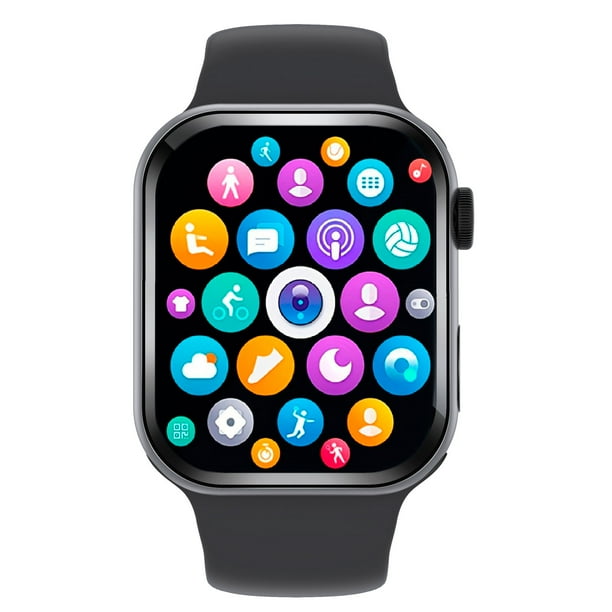 Reloj Smartwatch VAK f9 IP67 Metal Apple Health pasos Calorias