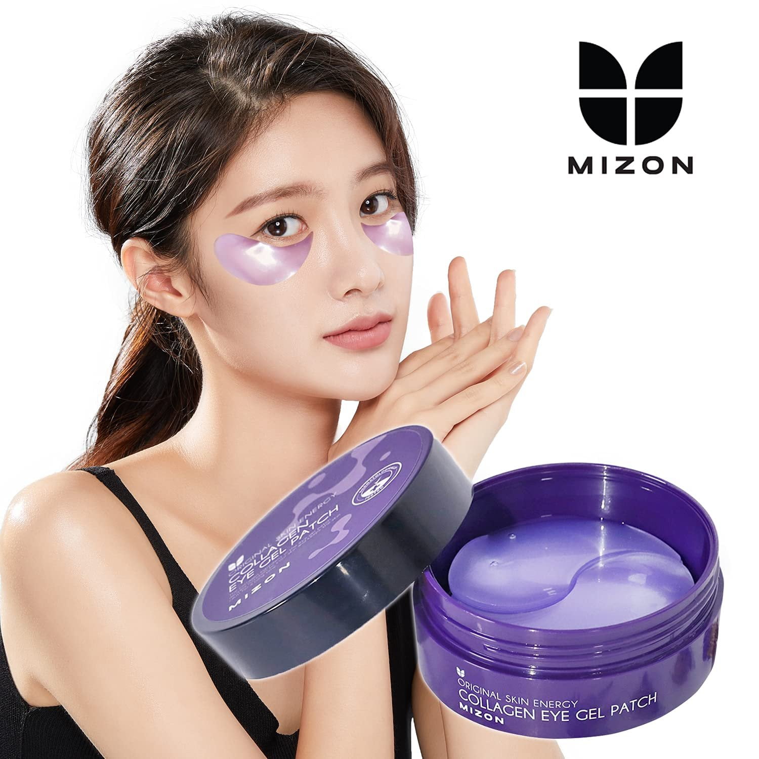 Collagen Eye Gel Patch with Hydrolyzed Collagen, Caviar, and Chamomile for Firming, Nourishment, and Wrinkle Care 60pcs