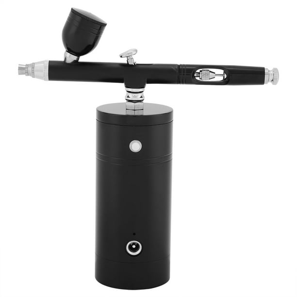 Pistola pulverizadora, mini kit de aerógrafo de aire negro de 0,3 mm, juego de aerógrafo, diseño de última generación