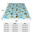 thumbnail image 3 of Lsque funny lion in pirate Pattern Fuzzy Fleece Throw Blanket Extra Large,Super Soft,Fluffy and Warm Blankets for Couch,Bed,All Season Use-60"x50", 3 of 7