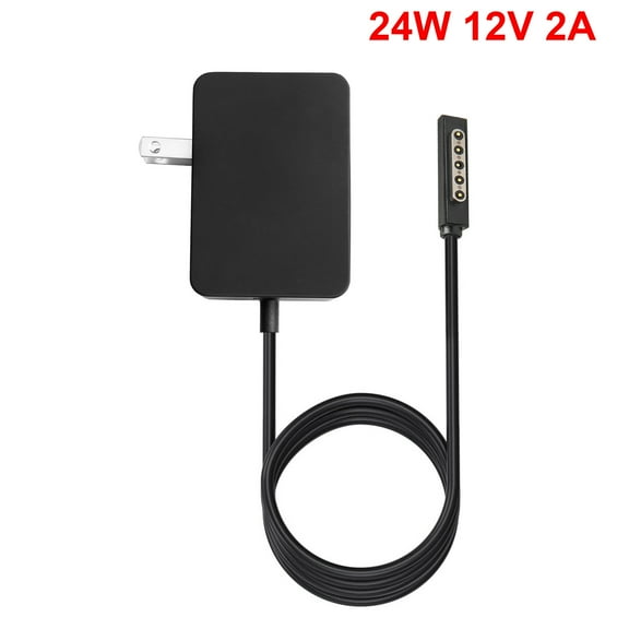 Surface Pro 1 Pro 2 Pro RT Charger Compatible with Surface Pro1 Pro2 Charger 12V 2A 24W, Replacement for Microsoft Surface 1512 1516 1536 Charger Cord