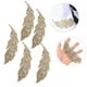 thumbnail image 2 of 5 uds hojas patrón diamantes de imitación adhesivo DIY ropa teléfono decoración accesorios oro, 2 of 9