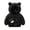 12#Black, variant on Baby Puffer Jacket Hooded Light Winter Tiger Print Coats Bear Ears Zipper Up Down Coats Outwear for Toddler Boys Girls 6M-4T
