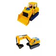 thumbnail image 1 of Vehículo de Construcción Eléctrica Musical Excavadora Excavadora de Juguete de Ingeniería, 1 of 9