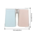 thumbnail image 2 of OUNONA Toothpaste Toothbrush Storage Rack Resistente A Altas Temperaturas Montaje Sin Clavos Color Surtido, 2 of 7