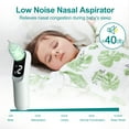 thumbnail image 4 of MaiRkang Child Nasal Aspirator with 3 Levels of Powerful Suction, Rechargeable, Corded Electric, White, 1 Piece, 4 of 10