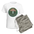thumbnail image 5 of CafePress - Mushroom Women's Light Pajamas - Women's Short Sleeve Print T-Shirt and Pants Light Cotton Pajama Set, 5 of 7