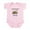Petal Pink, variant on CafePress - Noah Guy Infant Bodysuit - Baby Light Bodysuit, Size Newborn - 24 Months