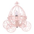 thumbnail image 1 of Grandview Gallery 8 Inch Tall Princess Carriage Accent Table Lamp, Pink, 1 of 6