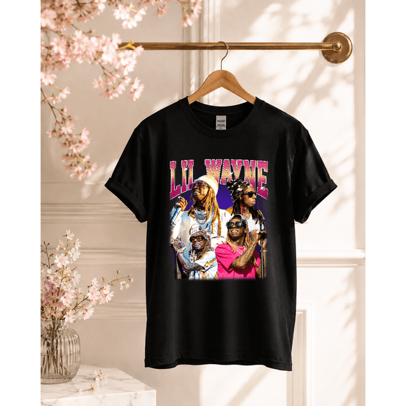 Wayne T-Shirt Lil Concert Tee Rapper Tee Merch Hiphop T-Shirt Graphic Tee FG, S-5XL
