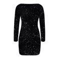 thumbnail image 5 of Ketyyh-chn99 Robes Formelles pour Femmes Robe d'Été Robe de Fête Col en V Élégante Robes Maxi Formelles Robes de Soirée pour Femmes Blanc,G, 5 of 5