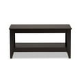 thumbnail image 2 of Baxton Studio Elada Modern and Contemporary Wenge Finished Wood Coffee Table, 2 of 5