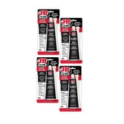 J-B Weld RTV Silicone Adhesive Sealant Gel - Weather-Resistant, Black - 3 oz