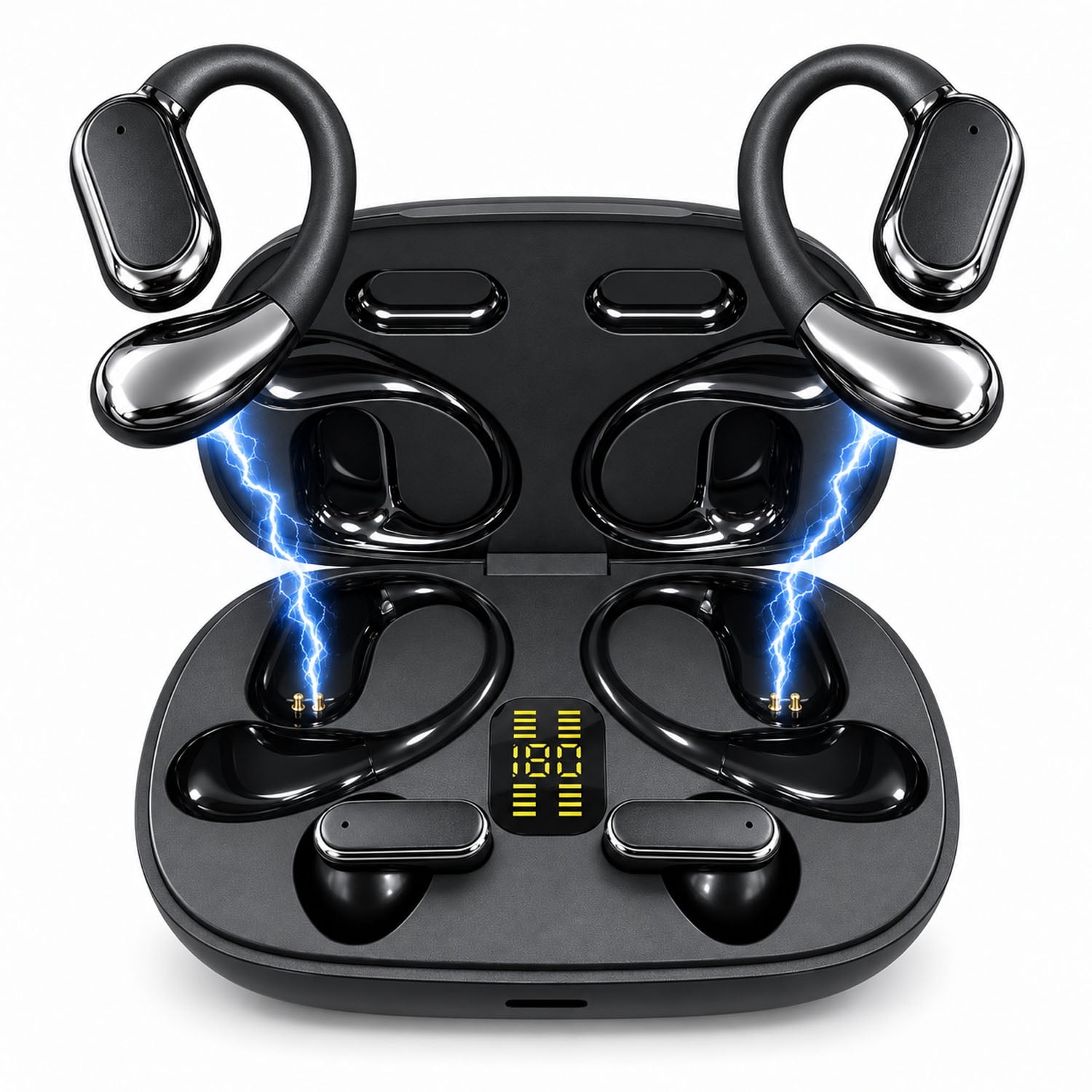 Shokz OpenDots ONE - Open-Ear Wireless Bluetooth Earbuds