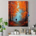thumbnail image 4 of Qisvanset Wildflower Field Fluffy Cat Canvas Print 12x16 Inch Bathroom Decor, 4 of 8