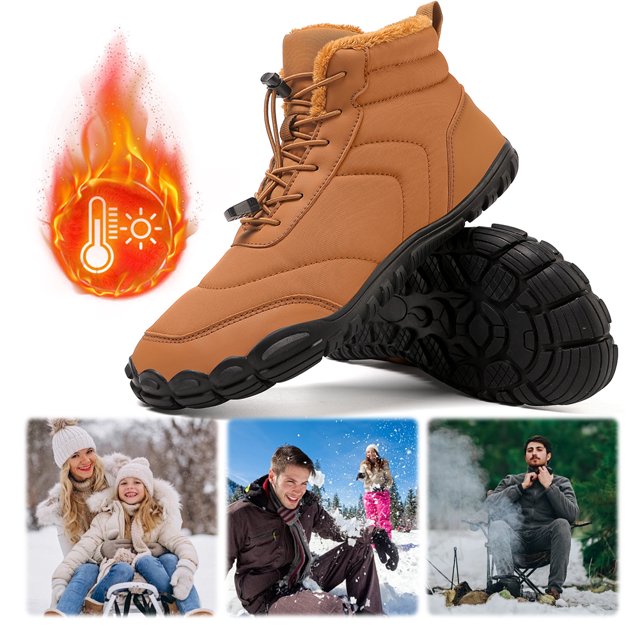 Botas Ligeras para Nieve Invierno Impermeables Senderismo Y Escalada