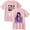 Pink, variant on Rhea Ripley Cotton T-Shirt Merch Women Men Casual Crewneck Short Sleeve Tee