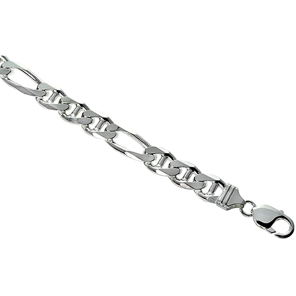 925 Sterling Silver Solid Figaro Gucci 