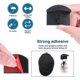 thumbnail image 4 of 8 Pcs Hat Hooks,cap Holder,adhesive Wall Hooks For Hats,wall Mounted Double Hook Hat Holder,for Hats,scarves,scarves,handbag, 4 of 5