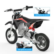 Hiboy DK1 36V Electric Dirt Bike,300W Electric Motorcycle - Up to 15.5MPH & 13.7 Miles Long-Range,3-Speed Modes Motorcycle Red
