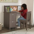 thumbnail image 2 of KidKraft Bureau avec chaise - Gris cendré, 2 of 5